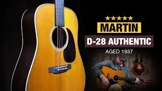 Martin D-28 Authentic 1937 Aged - Madagascar & Adirondack for the Win!