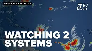 Two systems in Atlantic could become tropical depressions