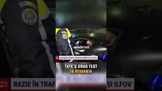 Andrew Tate's Drug Test By Police In Romania 🤯