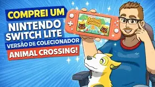 Comprei um Nintendo Switch Lite Versão de Colecionador em 2026 