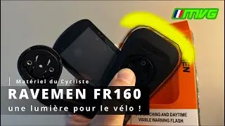 Phare pour vélo Ravemen FR160 : partie 1 - Déballage et présentation