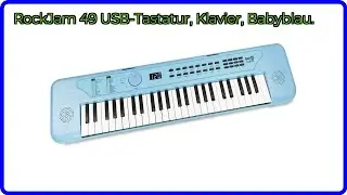 BEWERTUNG (2025): RockJam 49 USB-Tastatur, Klavier, Babyblau.. WESENTLICHE Einzelheiten