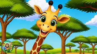 DANCING GIRAFFE SONG 🦒 Fun Safari Dance for Kids | Safari Family