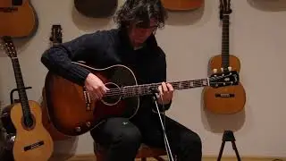 Gibson J-160E 1955 acoustic guitar - Rare early model - Beatles sound & timeless style (acoustic)