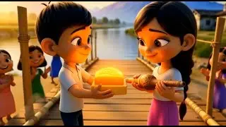 नदी के दो किनारे और पुल की कहानी | Emotional Moral Story in Hindi | Heart Touching Village Story