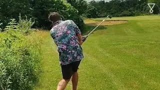 Grinding it out on one of the worst Central Ohio Golf Courses...