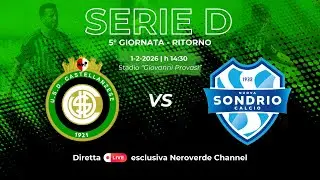 LIVE | Castellanzese - Nuova Sondrio  |  22ª Giornata  |  Stagione 2025/2026