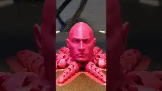 3D Printed The Rocktopus
