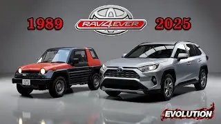 Toyota RAV4 35 Years of Evolution! From Crazy Concept to Crossover King
