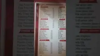 This video Bonolota Resort & restaurant's menu card.This video captured by Biswajit Khan.