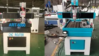 How to use operate cnc router with DSP controller tranining video guide of wood router