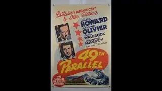 49th Parallel (1942) Leslie Howard, Laurence Olivier, Raymond Massey  Colorized Classics