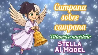 【Stella AI Model】 Campana sobre campana | Villancico Navideño (Cover en Español)