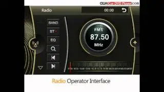 Car DVD Player for BMW E82 - Model:8820 Interface from oemcardvdplayer.com