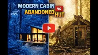 &ldquo;Modern Cabin vs Abandoned Hut &ndash; Which One Would You Choose?&rdquo;