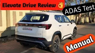Honda Elevate Manual Drive Review | ADAS Test | Adaptive Cruise Control | Features | Mileage