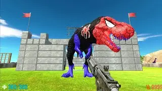 CASTLE DEATHRUN with ALL WEAPONS FPS Perspective - Animal Revolt Battle Simulator