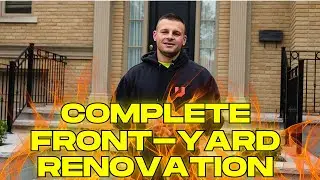Complete front yard revamp | Before and after