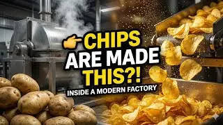 How Potato Chips Are Made Today | Inside a Modern Factory