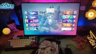 Valorant POV +ASMR + Unboxing New Keyboard EpoMaker (Skyloong GK75) + Lofi Music 🎶🎧