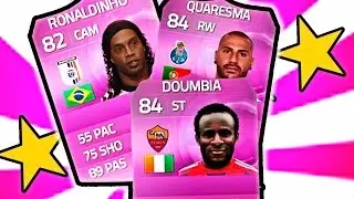 FUTTIES 5 STELLE SKILL RONALDINHO DOUMBIA QUARESMA ROSA MAMMA MIA!!! FIFA 15