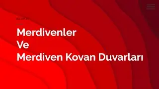 Revit Plaza Projesi -   Bölüm 17  - Merdiven