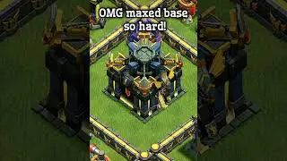 Maxed th17 base easy or hard? in COC | #shorts #clashofclans