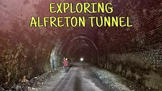 Exploring Alfreton disused Train Tunnel