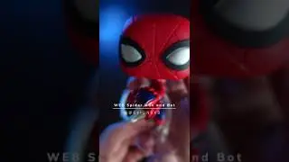 Unboxing WEB Spider Bot Spiderman #Shorts