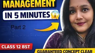 Management topic in 10 minutes | Nature of management | class 12 bst 