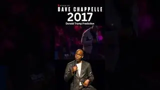 Dave Chappelle and his comments about Donald Trump (2017) #shortsviral #fyp