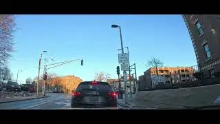BOSTON doing Amazon delivery for 4 hours. THIS IS BOSTON MASSACHUSETTS 