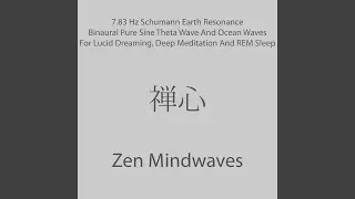 7.83 Hz Schumann Earth Resonance Binaural Pure Sine Theta Wave And Ocean Waves For Lucid...