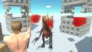 OP Archer God Circle vs ALL UNITS Animal Revolt Battle Simulator