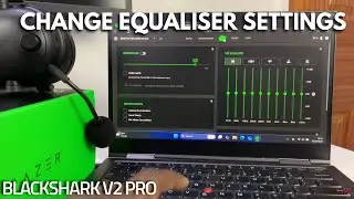 Как изменить настройки эквалайзера на Razer Blackshark v2 Pro (с помощью приложения)