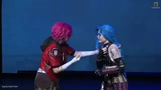 Cosplay defile - SealIceFloe, visha kiraz, Stefanez &mdash; Arcane &mdash; Vi, Caitlyn Kiramman, Jinx