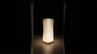 3D printed LED Lamp