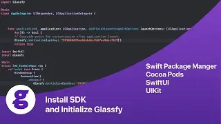 Install SDK and Initialize Glassfy - In-App Subscriptions with Glassfy