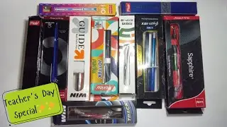 Ball Pens *Teacher's Day Special*🥳🤩😱#ballpens #pen #penlover | Stationery Haul