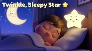 🎵 Twinkle, Sleepy Star 🌟 | Bedtime Lullaby for Kids | 3D Animated Nursery Rhymes 🎵