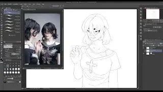 Drawing Goth Girls | Day 4 🖤