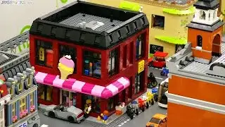 🔄 LEGO custom Arcade & Ice Cream & Bike Shop MOC! 🕹️🍦 from Apr 16, 2016