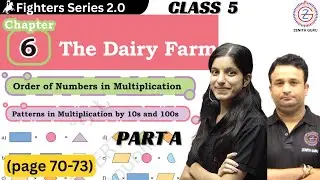 (Page 70-73) Class 5 new Maths mela || The Dairy Farm || Chapter 6 Part A || NCERT