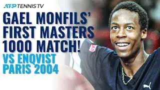 Ga&euml;l Monfils&rsquo; First Ever Masters 1000 Match vs Thomas Enqvist | Paris Masters 2004