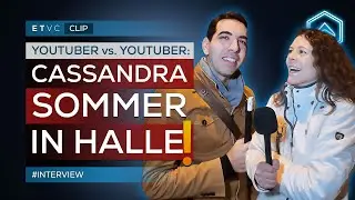 CASSANDRA SOMMER in a spontaneous #INTERVIEW in Halle! | with @CassandraSommer