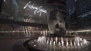 Central, Hong Kong night time 4K 25fps HDR (ULTRA HD)