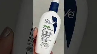 CeraVe PM Facial Moisturizing Lotion #cerave #moisturizinglotion #skincare ​​⁠@cerave