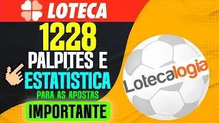 LOTECA 1228 PAGANDO R$ 1,5 MILH&Otilde;ES VEJA ESTAT&Iacute;STICAS DOS TIMES COMPARA&Ccedil;&Atilde;O DOS N&Uacute;MEROS PARA PALPITES