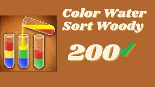 Color Water Sort Woody Puzzle Level 200