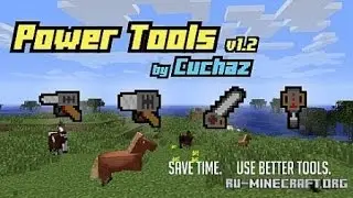 Power Tools Mod  Обзор Модов Minecraft №1